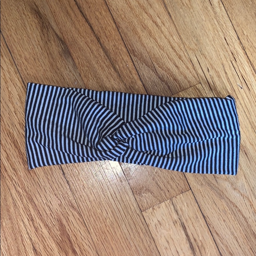 Striped, wrap headband
